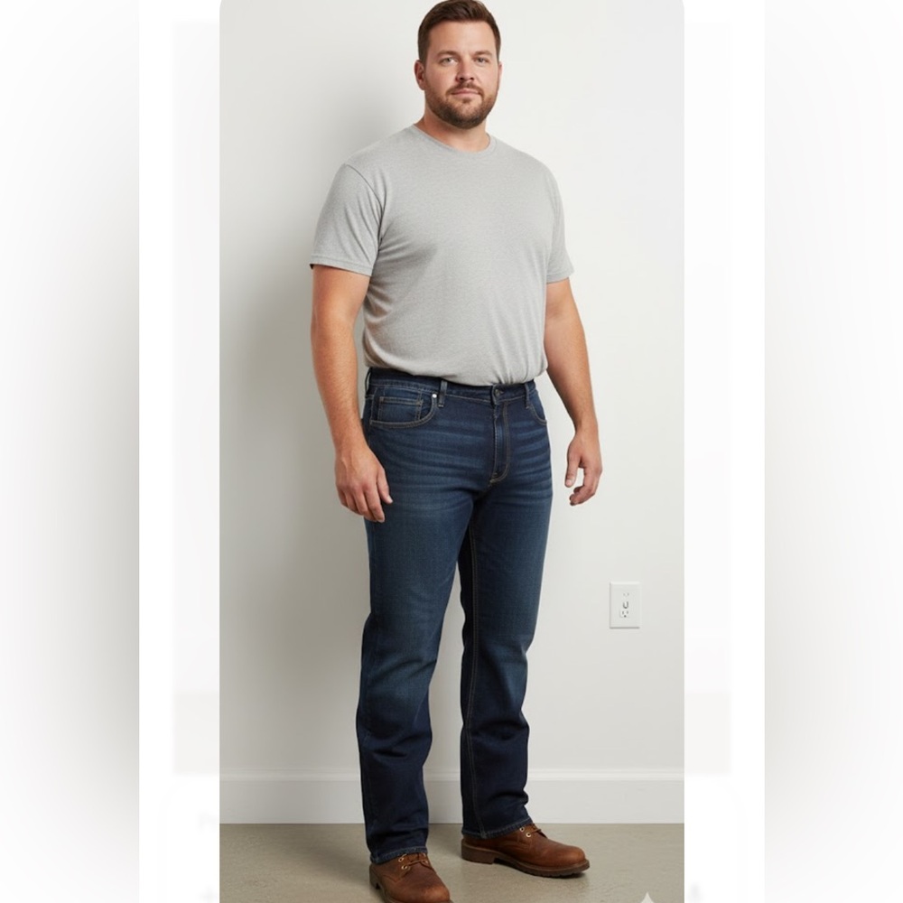 Ariat Men's Deep Indigo Straight Jeans